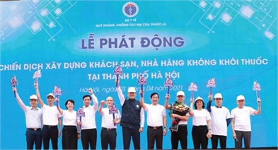 DỰ ÁN “LỄ PHÁT ĐỘNG NHÀ HÀNG, KHÁCH SẠN KHÔNG KHÓI THUỐC”
